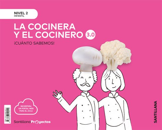 Cocineros Nivel 2 Infantil 4 Años Serie Cuanto Sabemos 3.0 Ed 2019 Cas