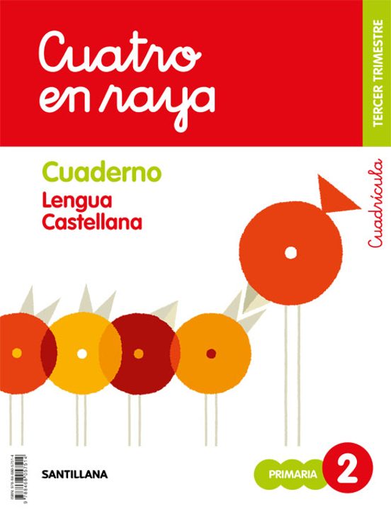 Lengua Cuatro Raya 2º Educacion Primaria Cuaderno 3 Cuadricula Ed 2019