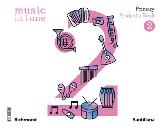 Music 2º Educacion Primaria in Tune Std Bk Ed 2023