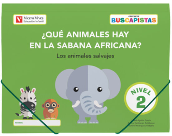 Buscapistas. Nivel 2. ¿Qué Animales Hay en la Sabana Africana? In Infa
