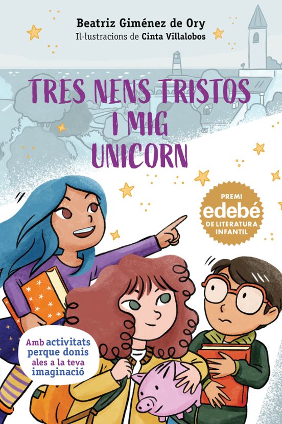 Tres Nens Tristos I Mig Unicorn