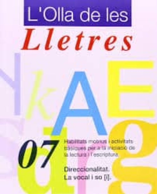 Nº 07: Direccionalitat. La Vocal I So [i]