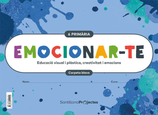 Plastica 6º Educacion Primaria Azul Quadern + Fichas Serie Emocio Nart