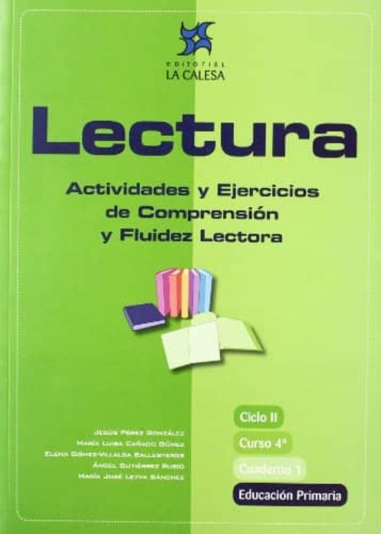 Lectura 4º Libro 1: Actividades y Ejercicios de Comprension y Flu Idez