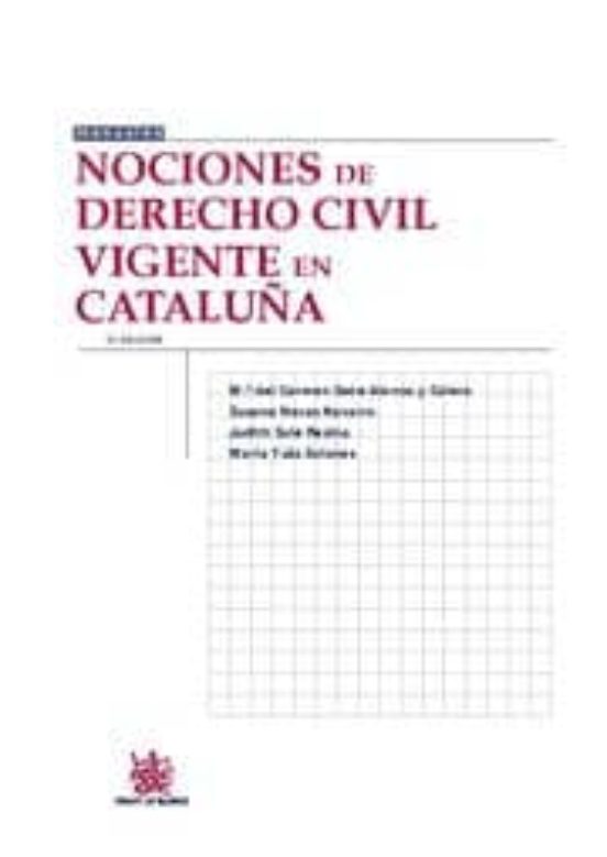 Nociones De Derecho Civil En Cataluña