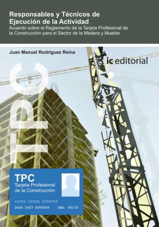 Tpc Madera Y Mueble - Responsables Y Técnicos De Ejecución De