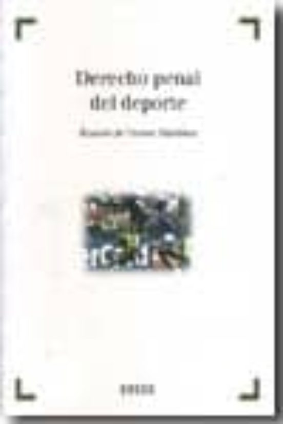Derecho Penal Del Deporte