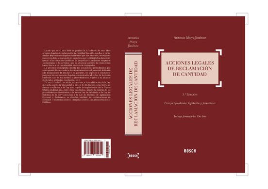 Acciones Legales De Reclamacion De Cantidad. Con Jurisprudencia Legisl