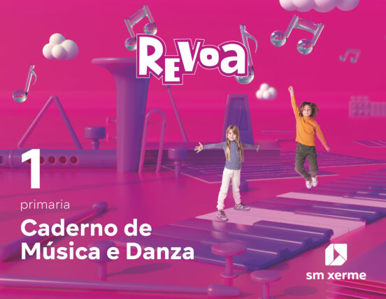 Música 1º Educacion Primaria Caderno Proyecto Revuela Galicia Ed 2022