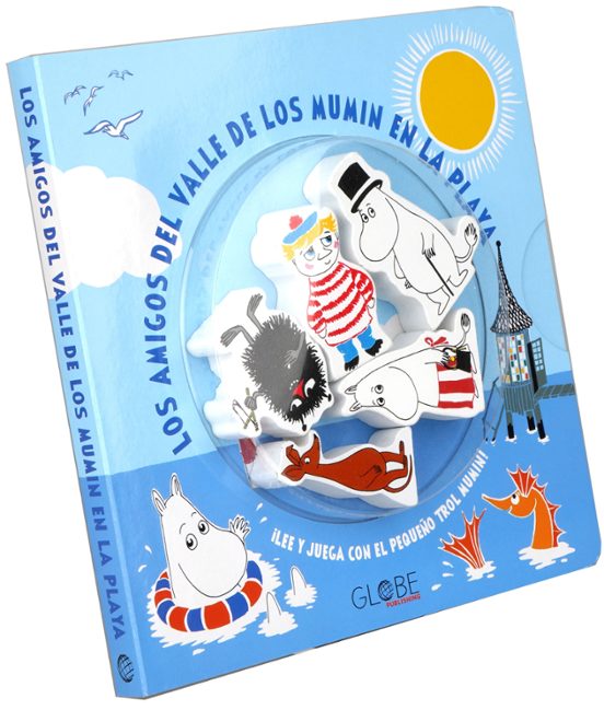 Los Amigos Del Valle De Los Mumin En La Playa