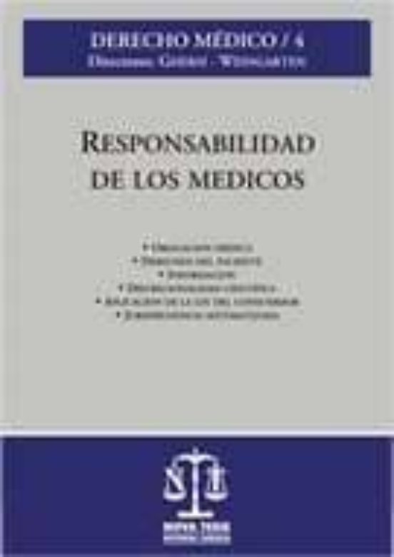 Responsabilidad De Los Medicos