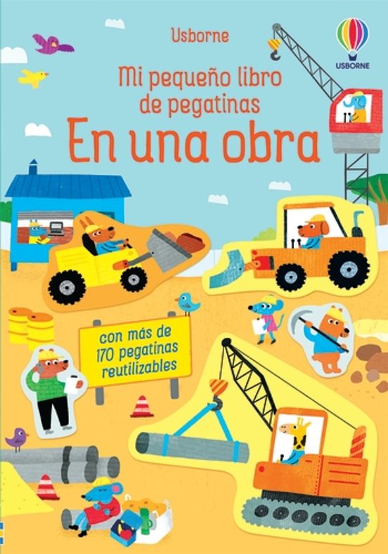 En Una Obra Mi Pequeño Libro Pegatinas