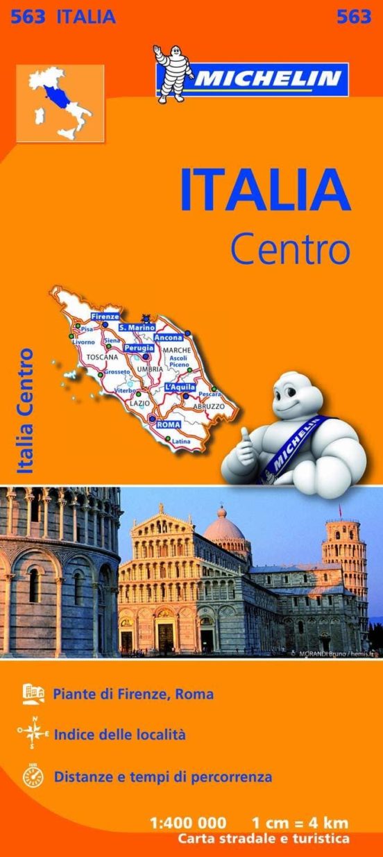 Mapa Regional Italia Centro