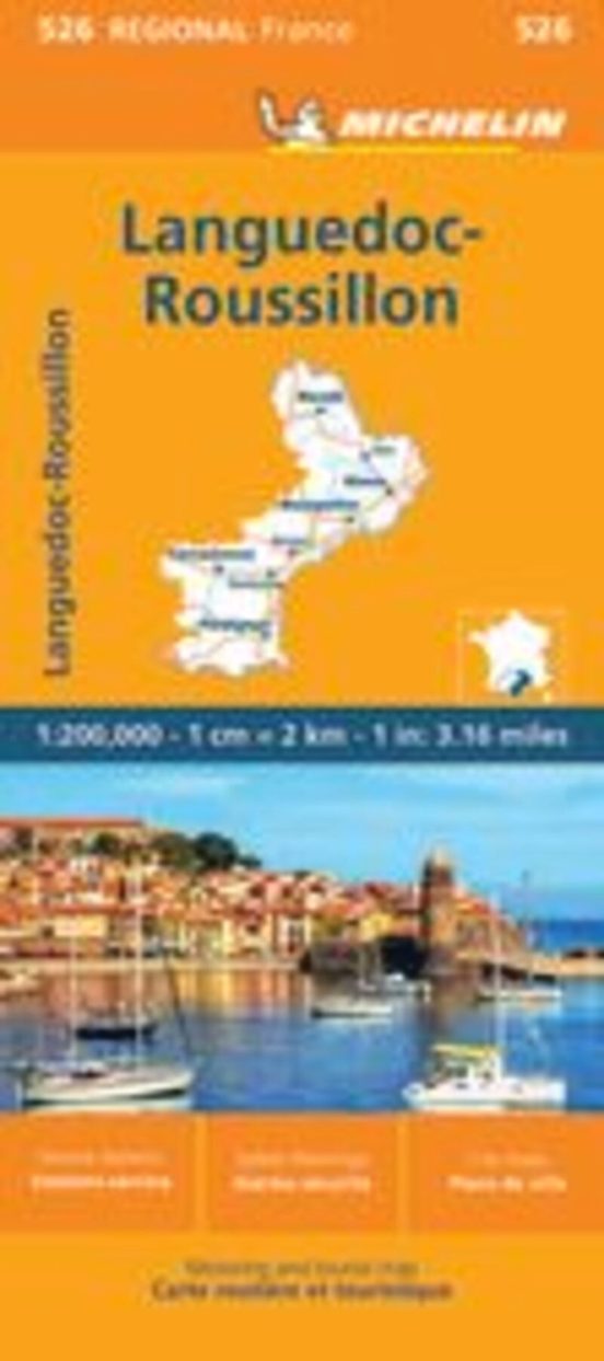Mapa Regional Languedoc-roussillon 10526