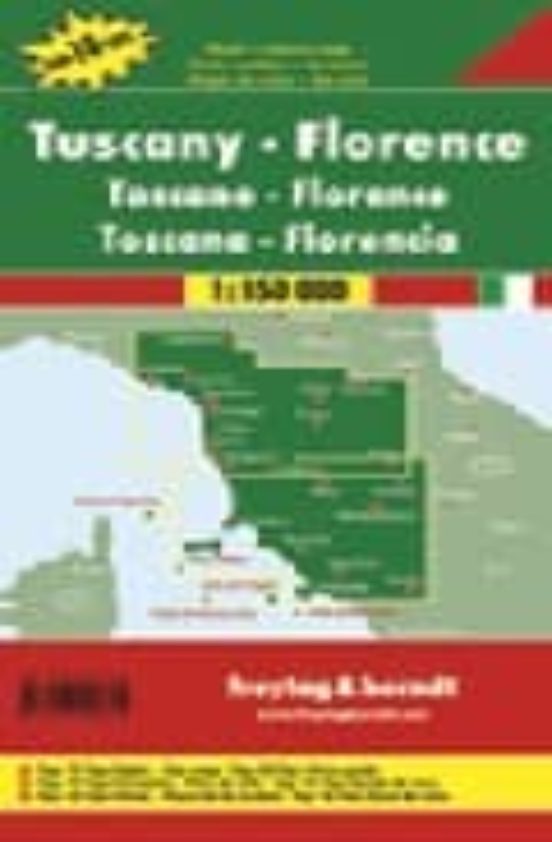 Toscana Y Florencia Mapa De Carreteras