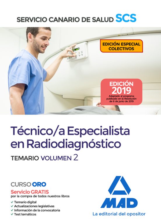 Tecnica/o Especialista En Radiodiagnostico Del Servicio Canario De Sal