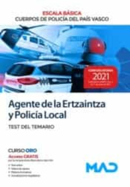 Agentes De La Ertzaintza Y Policia Local. Test