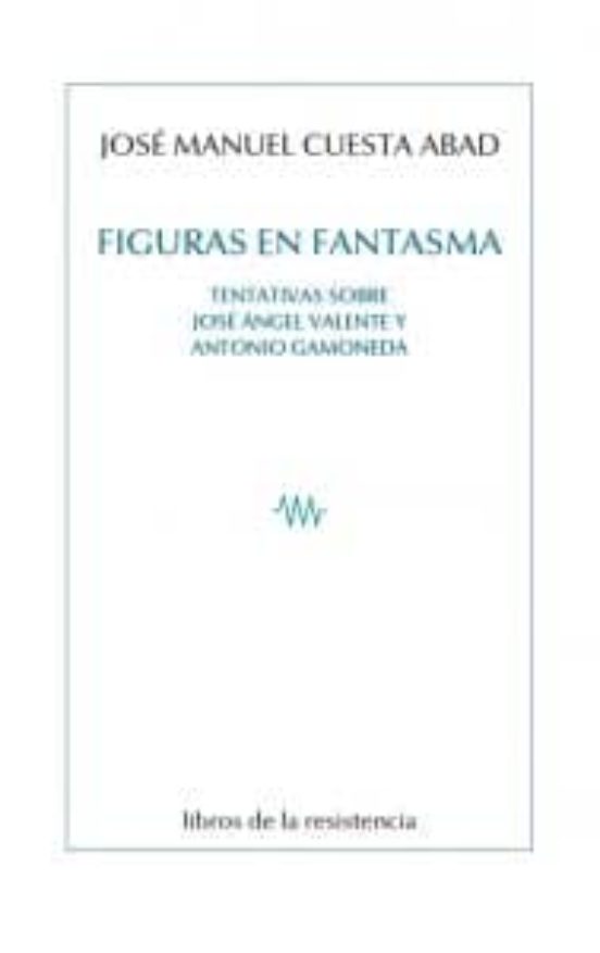 Figuras En Fantasma: Tentativas Sobre Jose Angel Valente Y Antonio Gam