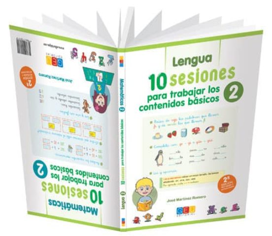 10 Sesiones Para Trabajar Los Contenidos Basicos 2: Lengua - Mate Mati