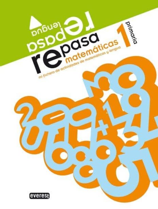 Repasa: Cuadernos De Matematicas Y Lengua 1º Primaria