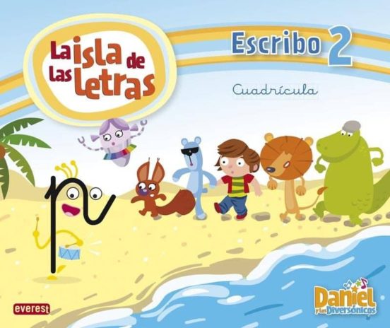 La Isla De Las Letras. Escribo 2 Cuadrícula Cast. Ed 2013