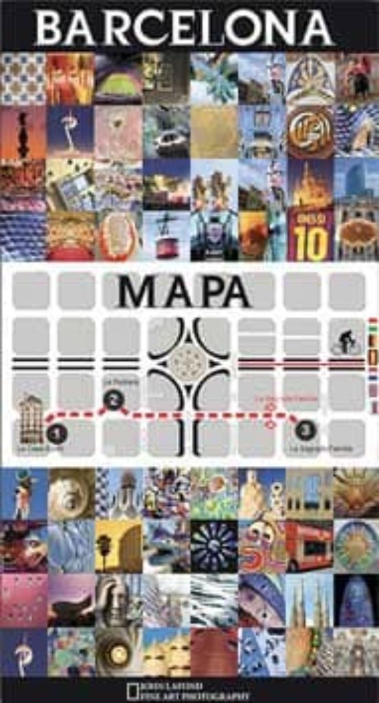 Barcelona Mapa Castellano