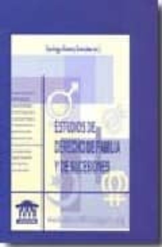 Estudios De Derecho De Familia Y De Sucesiones
