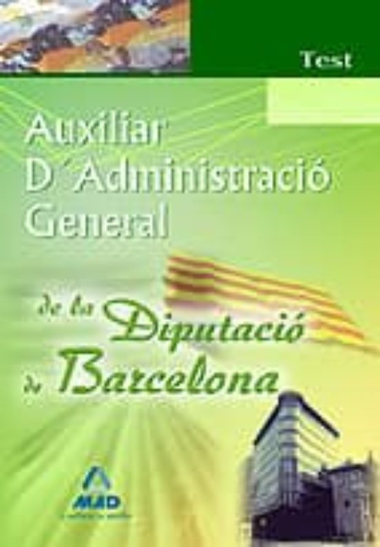 Auxiliar D Administracio General De La Diputacio De Barcelona