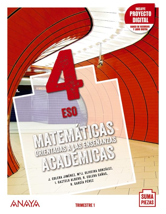 Matemáticas orientadas a las Enseñanzas Académicas 4