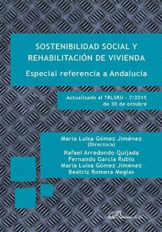 Sostenibilidad Social Y Rehabilitacion De Vivienda