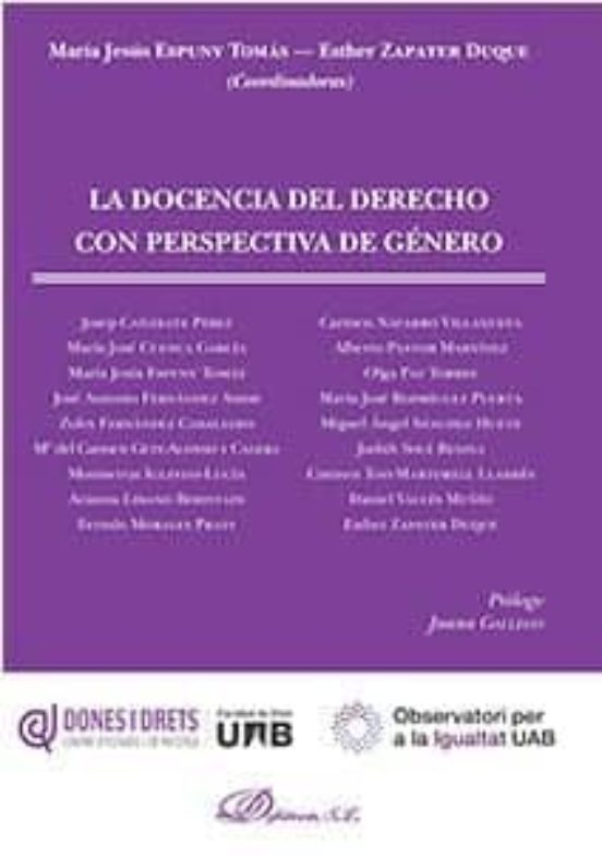 La Docencia Del Derecho Con Perspectiva De Género