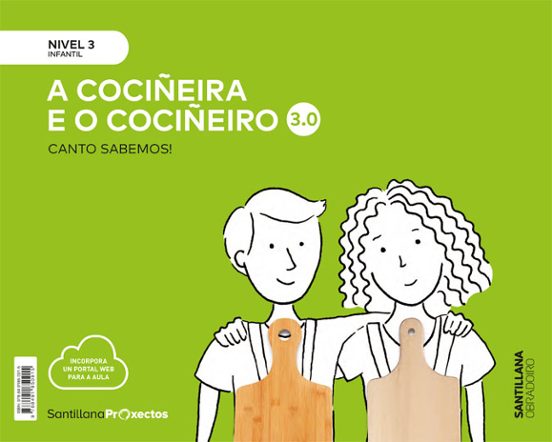 O Cociñeiro Nivel 3 Infantil 5 Anos Serie Canto Sabemos! 3.0 Ed 2019 G