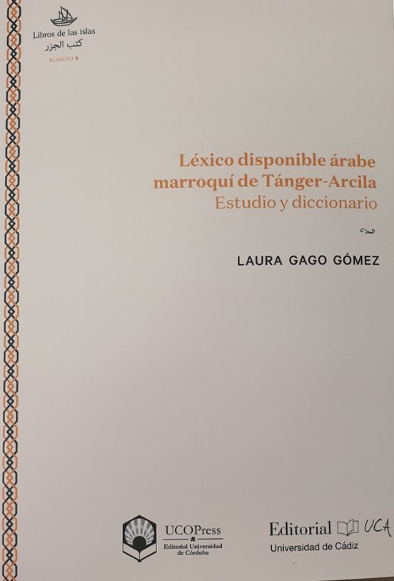 Lexico Disponible Arabe Marroqui De Tanger-arcila
