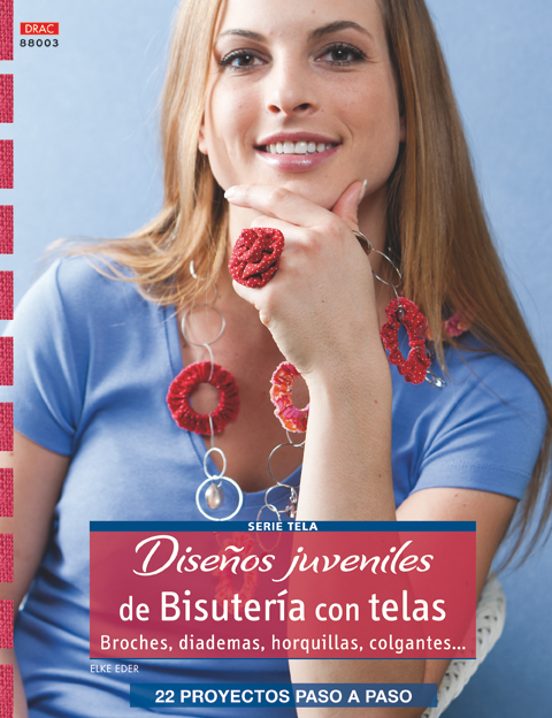 Diseños Juveniles De Bisutería Con Telas: Broches Diademas Horq Uillas