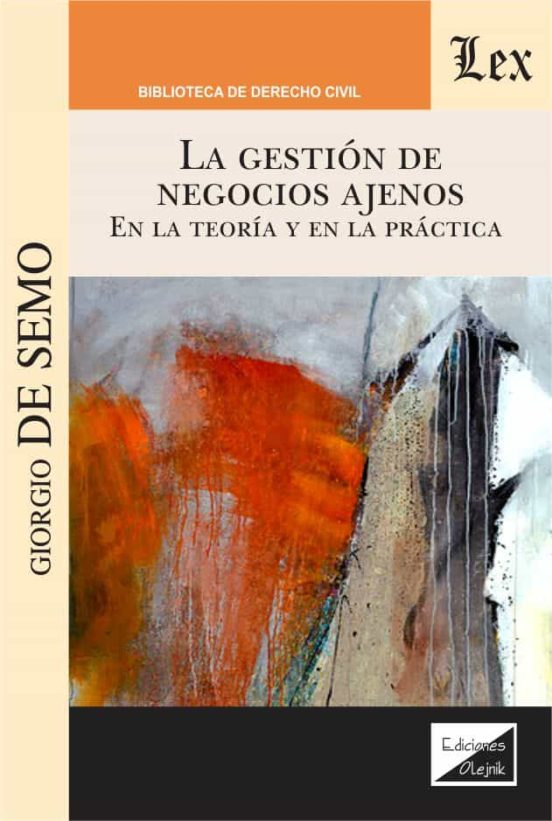 La Gestion De Negocios Ajenos