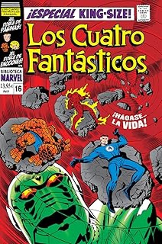 Biblioteca Marvel Los 4 Fantásticos 16 Bm 99 1968-1969