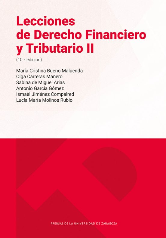 Lecciones de Derecho Financiero y Tributario II