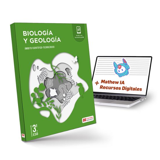 Biología y Geología 3º - Libro de Texto en Formato Físico de Diversifi