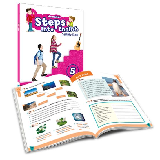 Steps Into English 5º Primaria Activity Book Pack