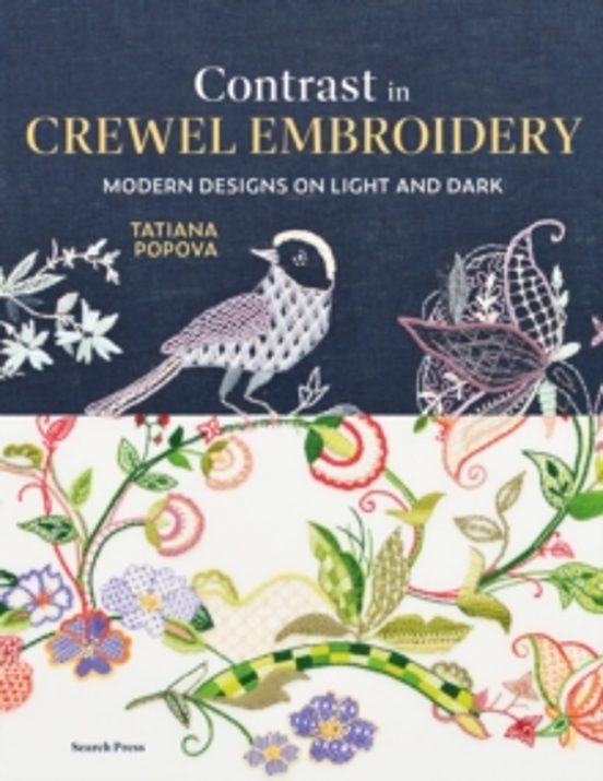 Contrast In Crewel Embroidery