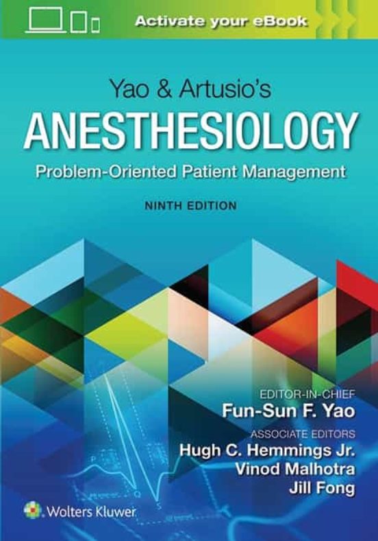 Yao & Artusio S Anesthesiology Problem-oriented Patient Management