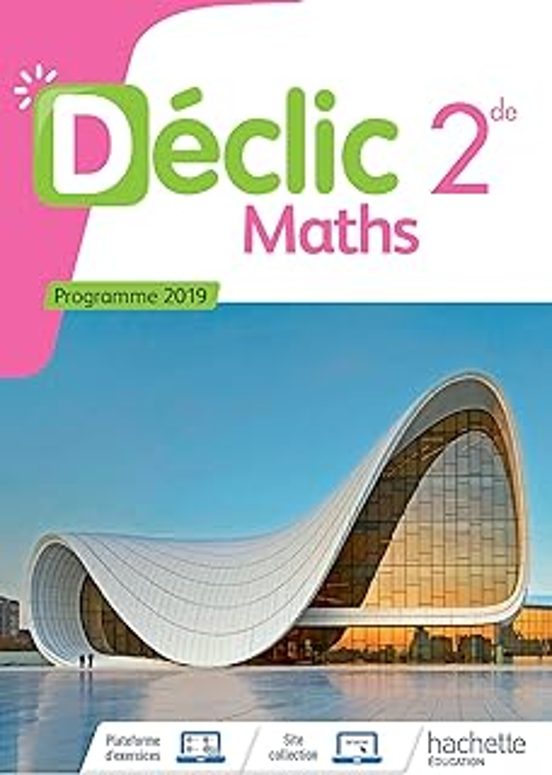 Maths 2de : Programme 2019
