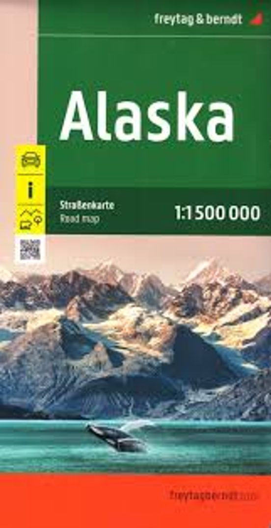 Alaska Straßenkarte 1:1.500.000 Freytag & Berndt