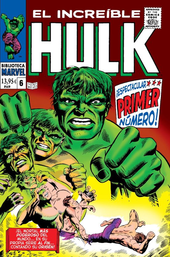 Biblioteca Marvel El Increible Hulk 6 Bm 91