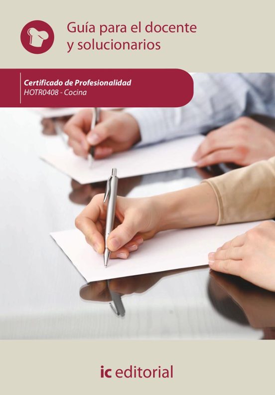 Hotr0408 Cocina. Guia Para El Docente Y Solucionarios