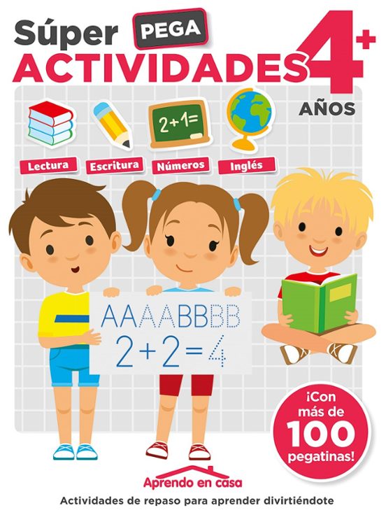 Aprendo En Casa Súper Pega Actividades 4+