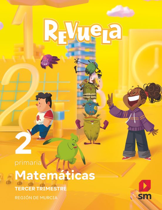 Matemáticas 2º Primaria. Trimestres. Serie Revuela