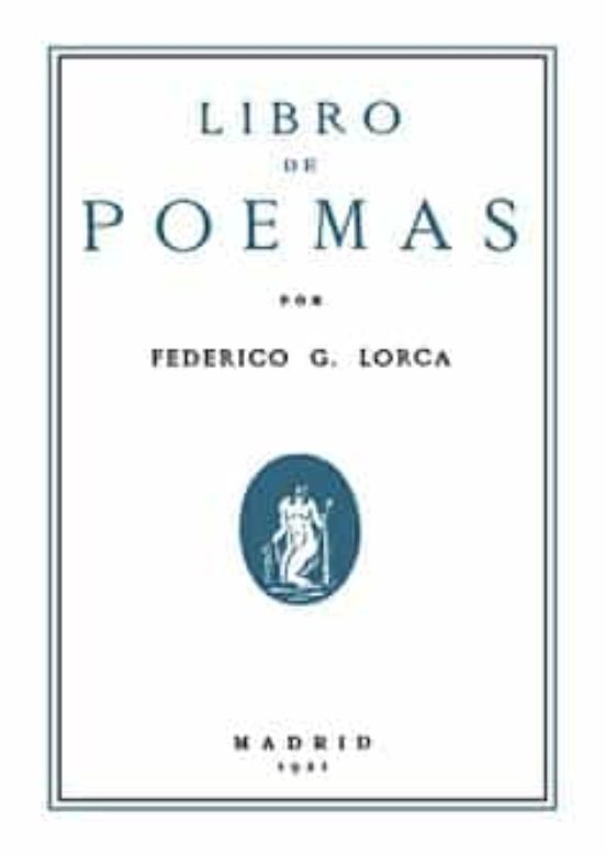 Libro De Poemas Por Federico G.lorca