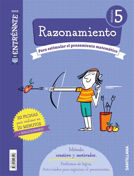 Entrénate. Cuaderno Razonamiento 5 Primaria