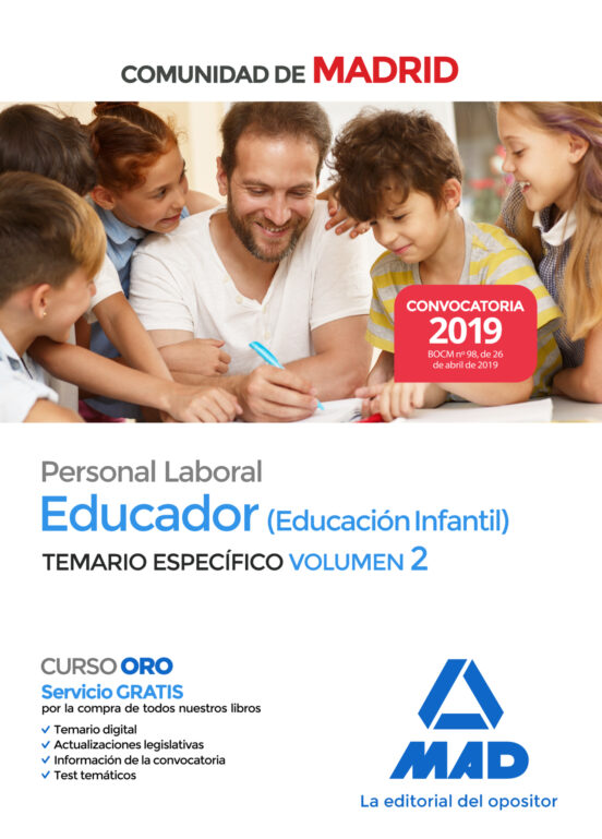 Educador . Personal Laboral De La Comunidad De Mad